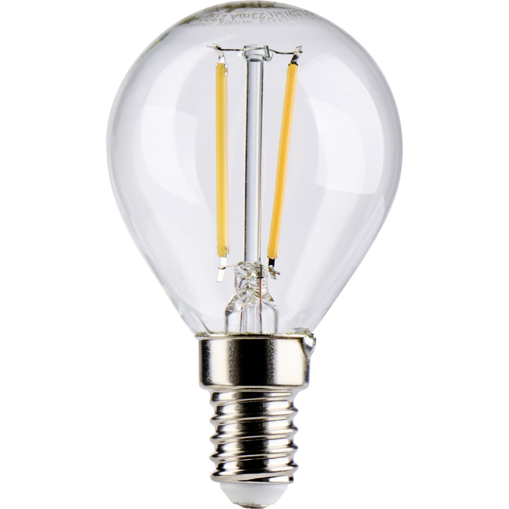 LED Lampe 2,5 Watt in Tropfenform mit E14 Sockel