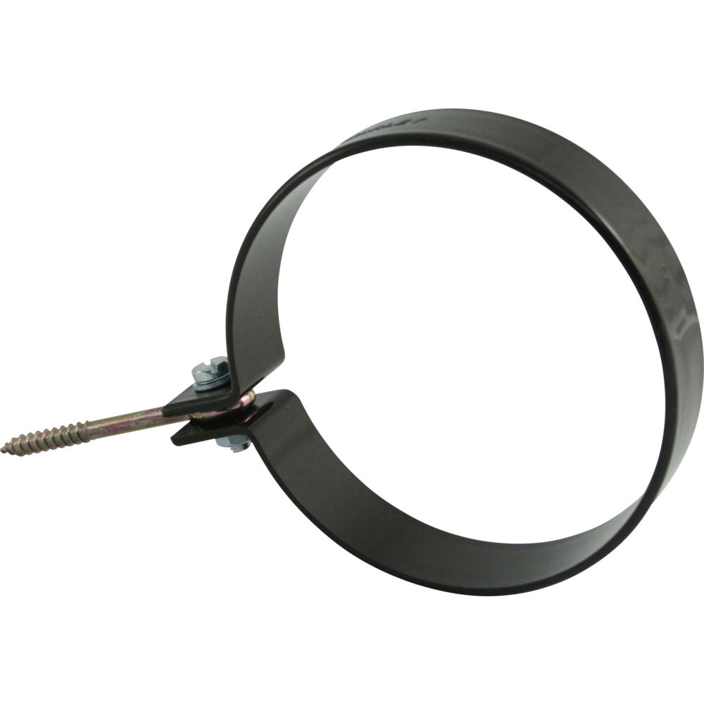 Marley Rohrschelle mit Ringschraube DN 53 Kunststoff braun 2 Stück