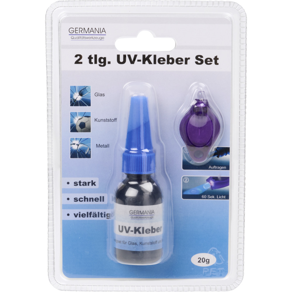 GERMANIA® UV-Kleber Set 2-teilig image number 1