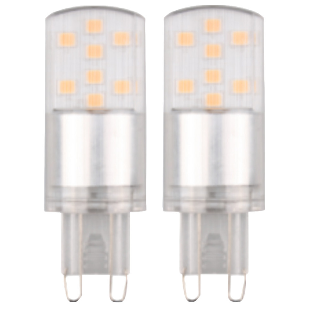 Avalux LED-Stiftsockellampen-Set 2 Stück mit 3,5 Watt und G9 Sockel