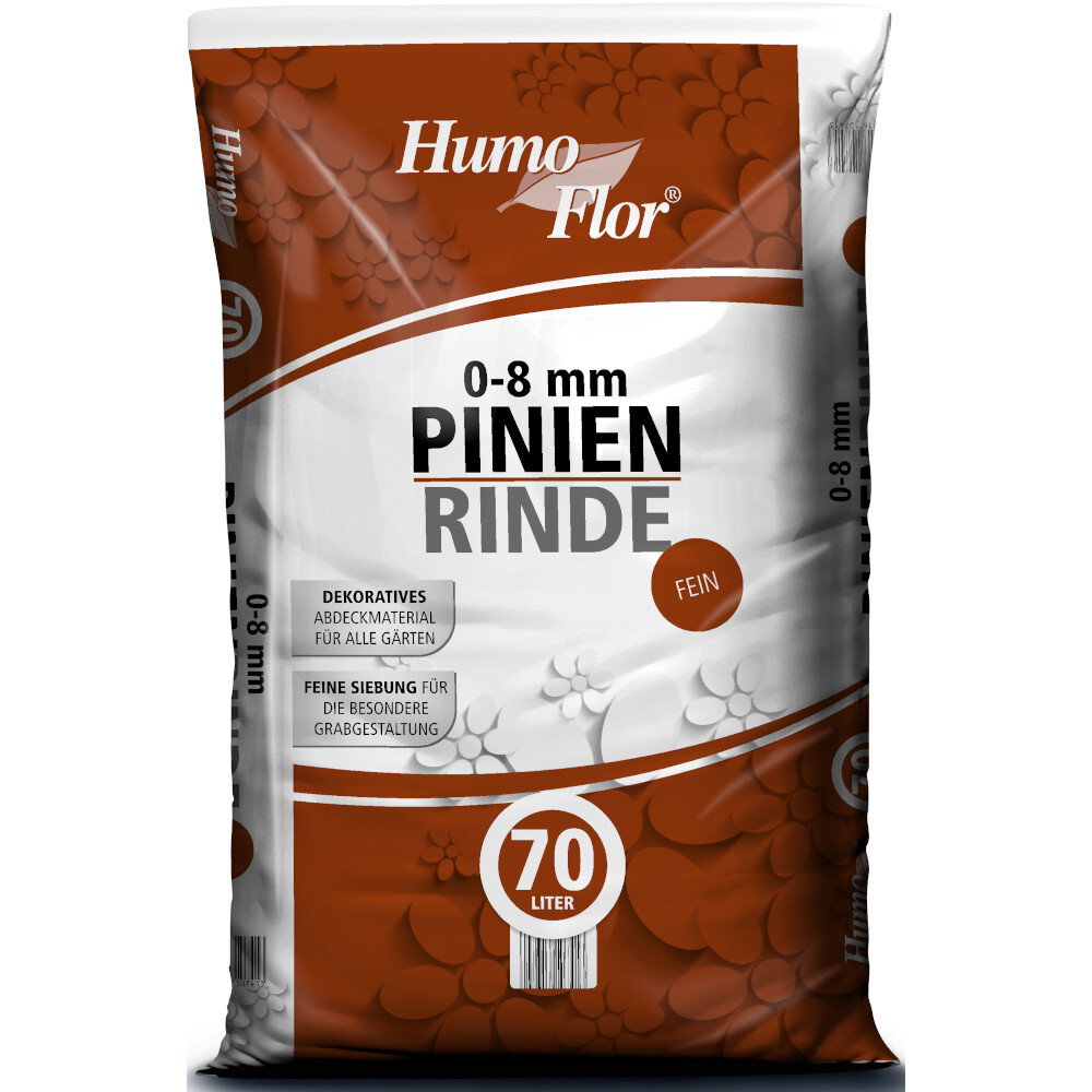 Humoflor® Pinienrinde Standard 0-8 mm, 70 Liter image number 0