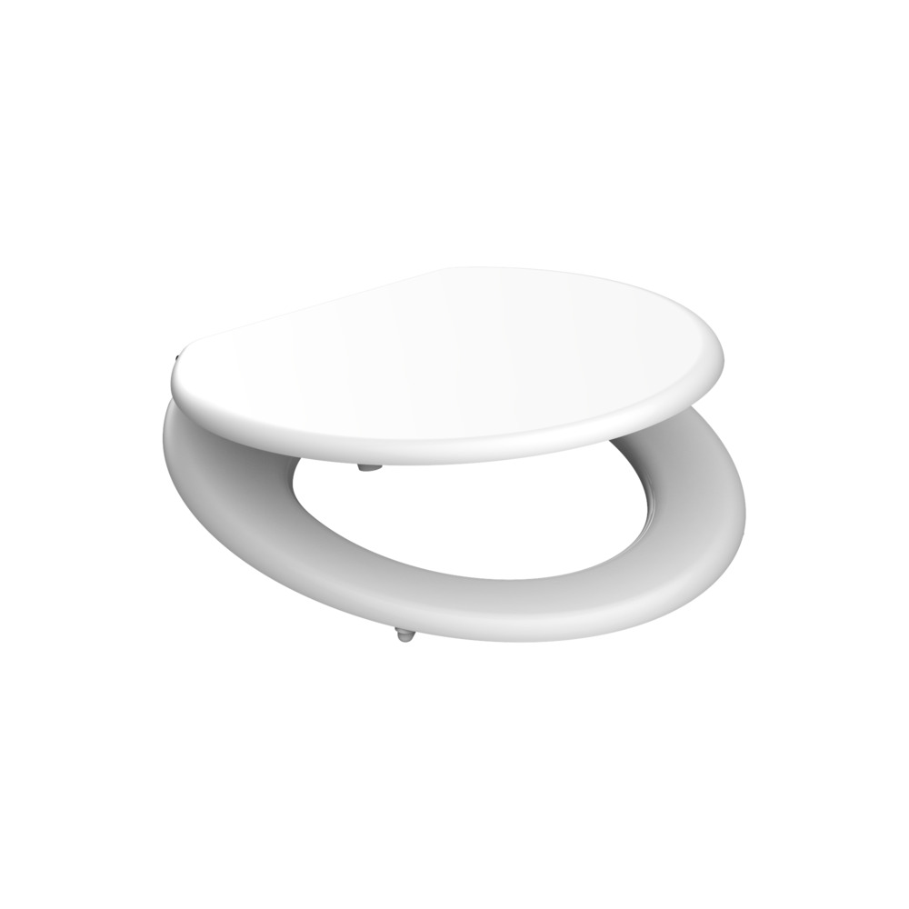 WC Sitz MDF in weiß image number 2