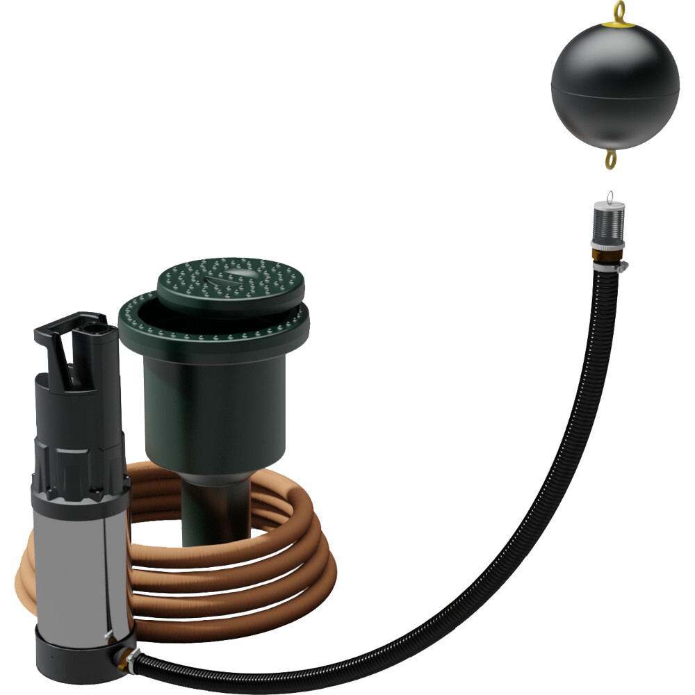 Ausbaupaket Garten ''elegant'', für Regenwasser-Flachtanks