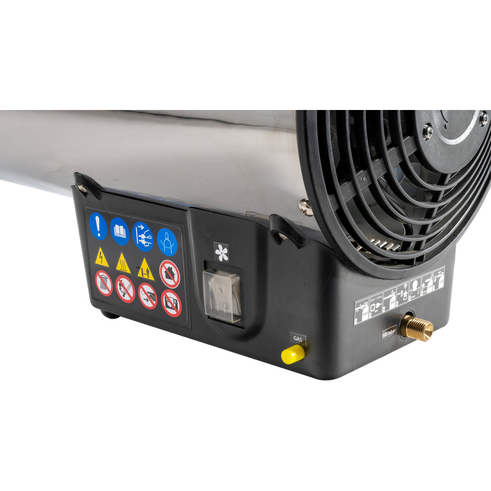 G&uuml;de&reg; Gasheizgebl&auml;se GGH 10 INOX image number 2