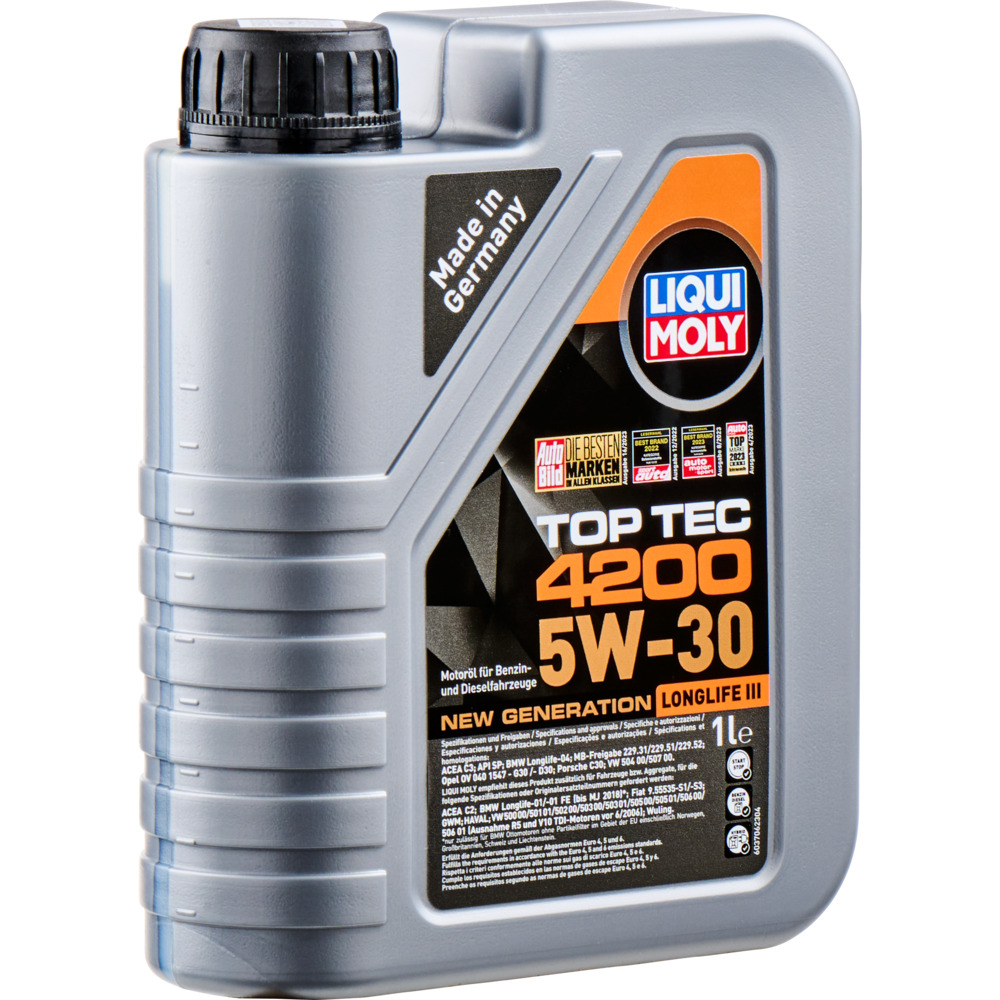 LIQUI MOLY 1 Liter Motorenöl Top Tec 4200 5W-30