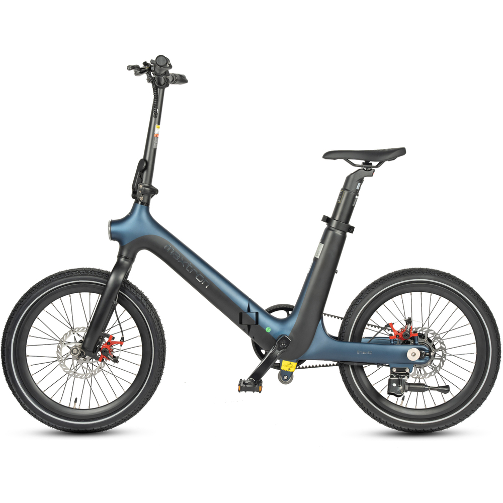 maxtron Falt-E-Bike "Smart 30" 20" blau-schwarz image number 1