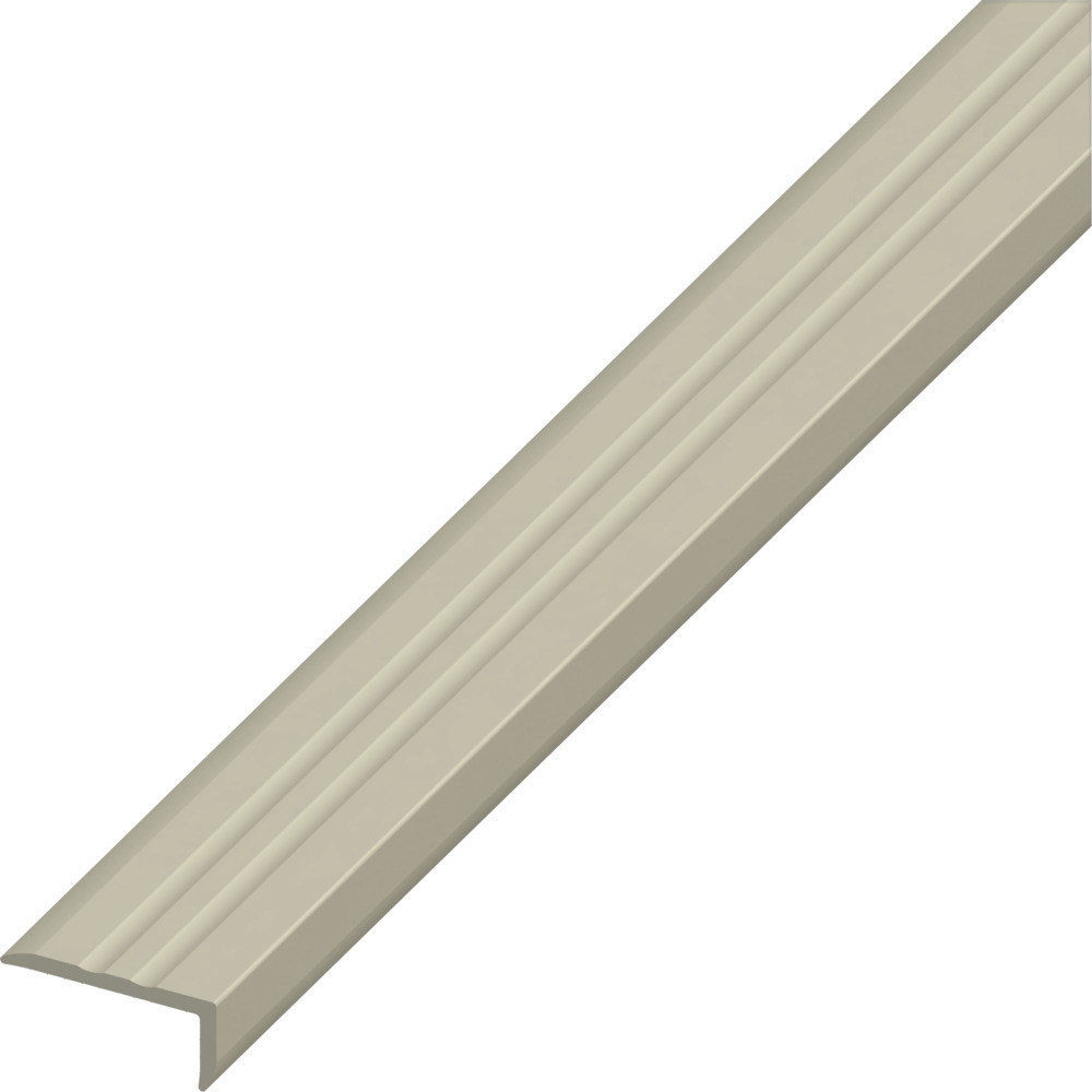 Winkel-Abschlussprofil PVC 1000 x 25 x 10 mm braunbeige 