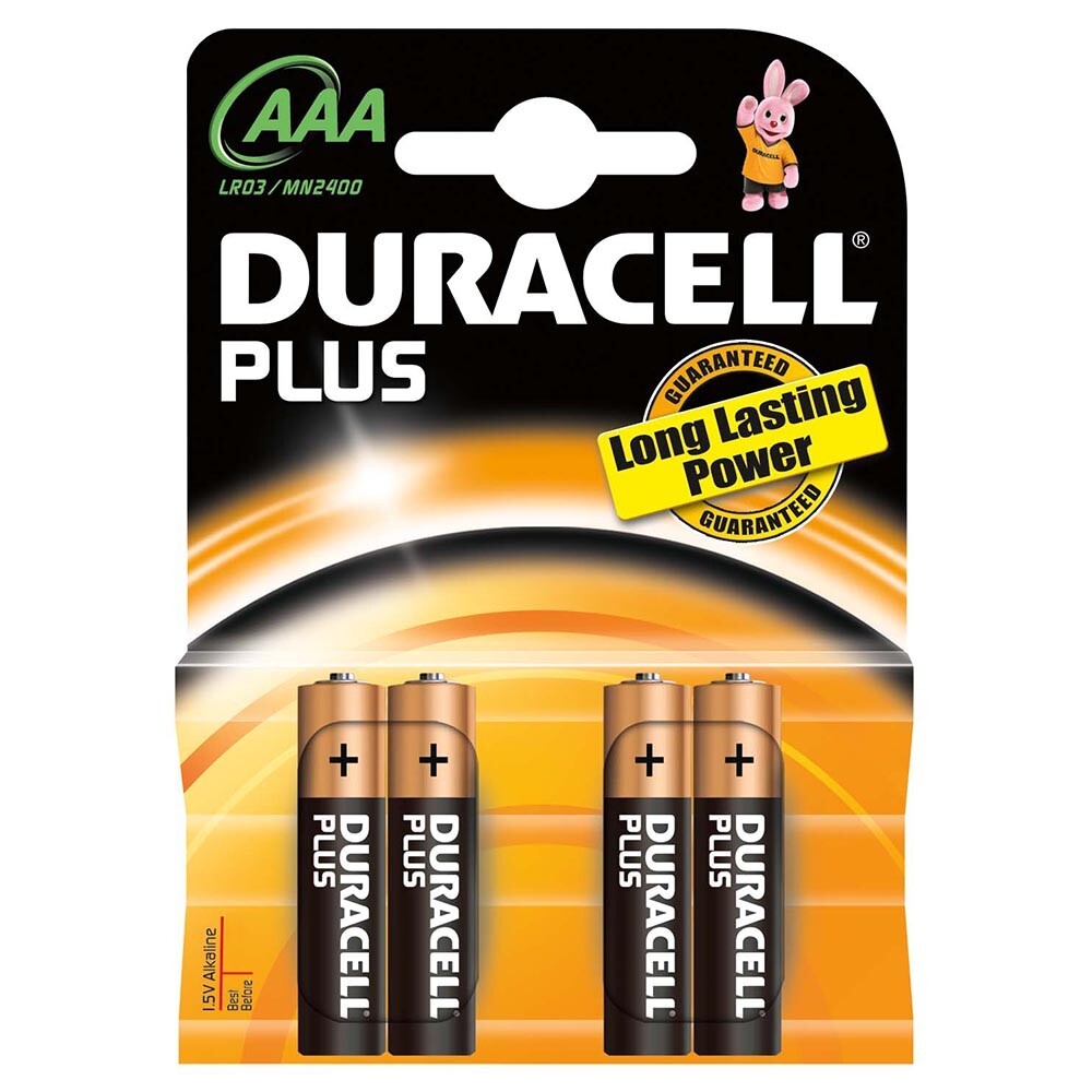 Duracell Plus Power Batterien AAA 1,5V LR3 4 Stück Micro