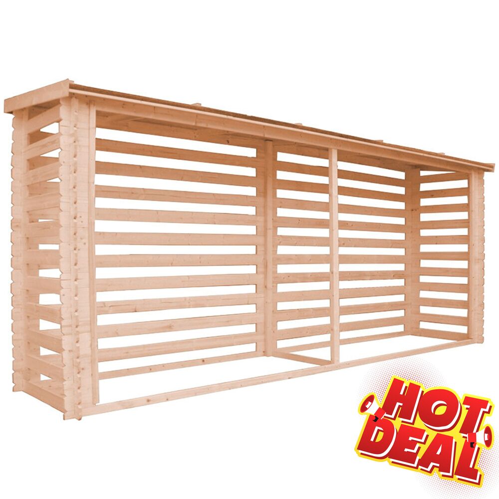 Timbela Kaminholzregal aus Holz