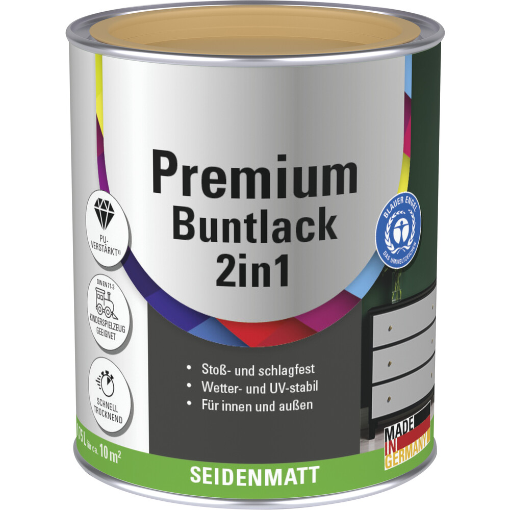DECOPRO Premium 2in1 Buntlack beige, seidenmatt