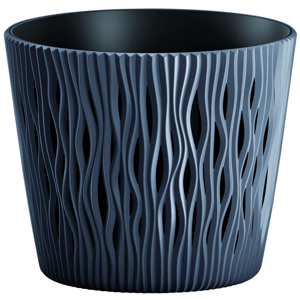 Prosperplast Blumentopf Sandy Ø 13,0 cm Anthrazit