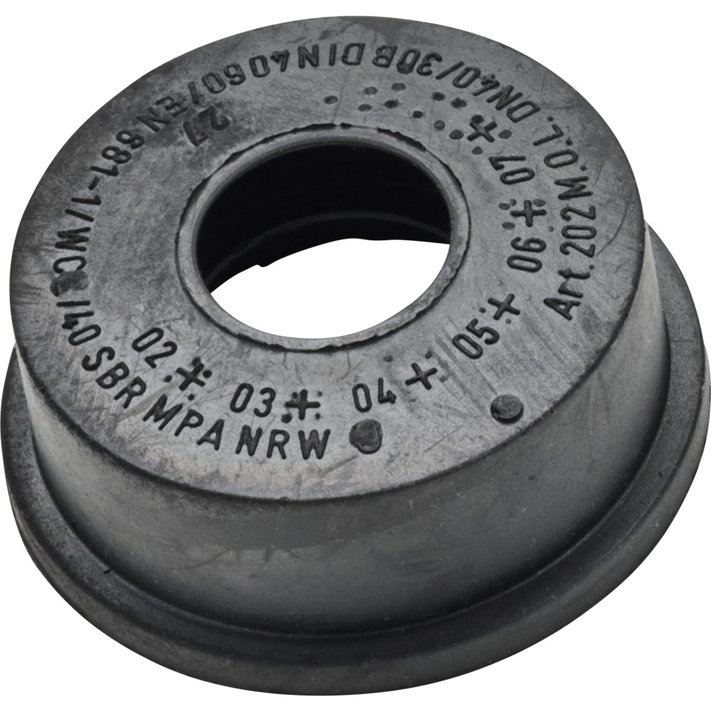 HTGM-Ablaufmanschette DN 40/30B  Gummi image number 0