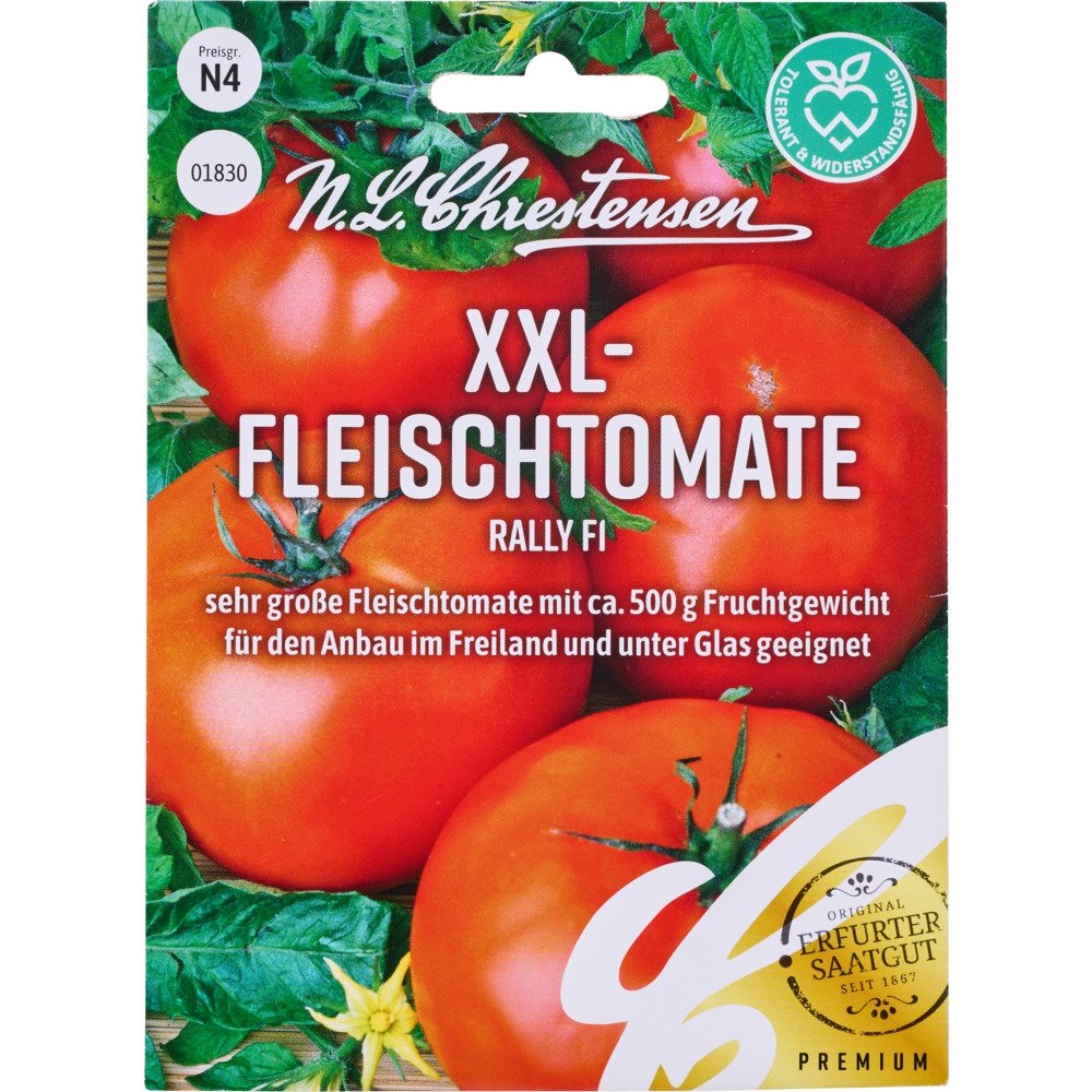 Saatgut XXL-Fleischtomate Rally F1 f&uuml;r ca. 8 Pflanzen image number 0