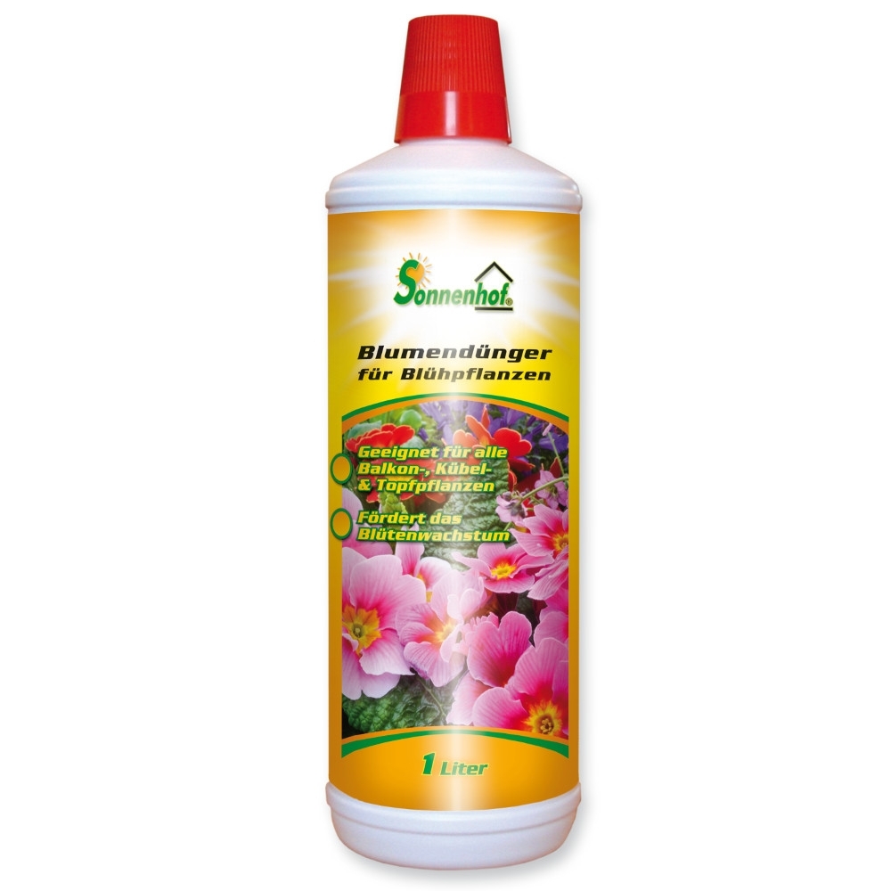 Blumendünger flüssig für Blühpflanzen 1 Liter