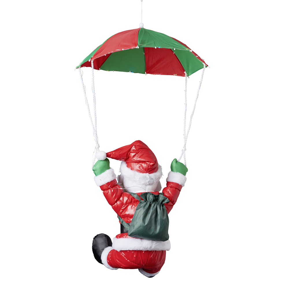 Weihnachtsmann mit LED-Fallschirm 90 cm image number 4