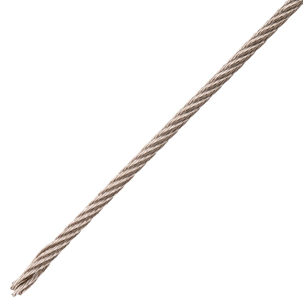 Drahtseil Ø 4 mm Edelstahl rostfrei Meterware image number 0