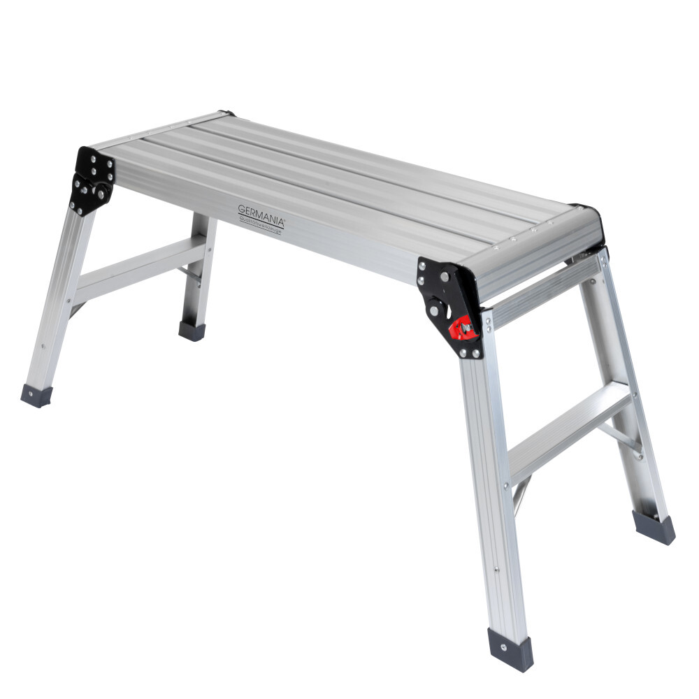 GERMANIA® Arbeitsplattform 76 x 30 cm klappbar aus Aluminium