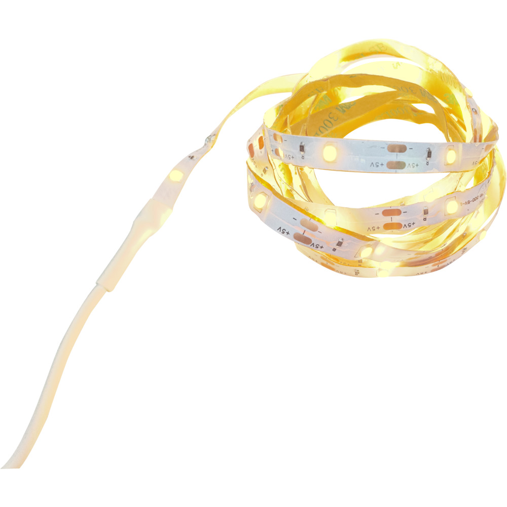 LED-Stripe mit Bewegungs- und Dämmerungssensor 3m 90 LEDs image number 2