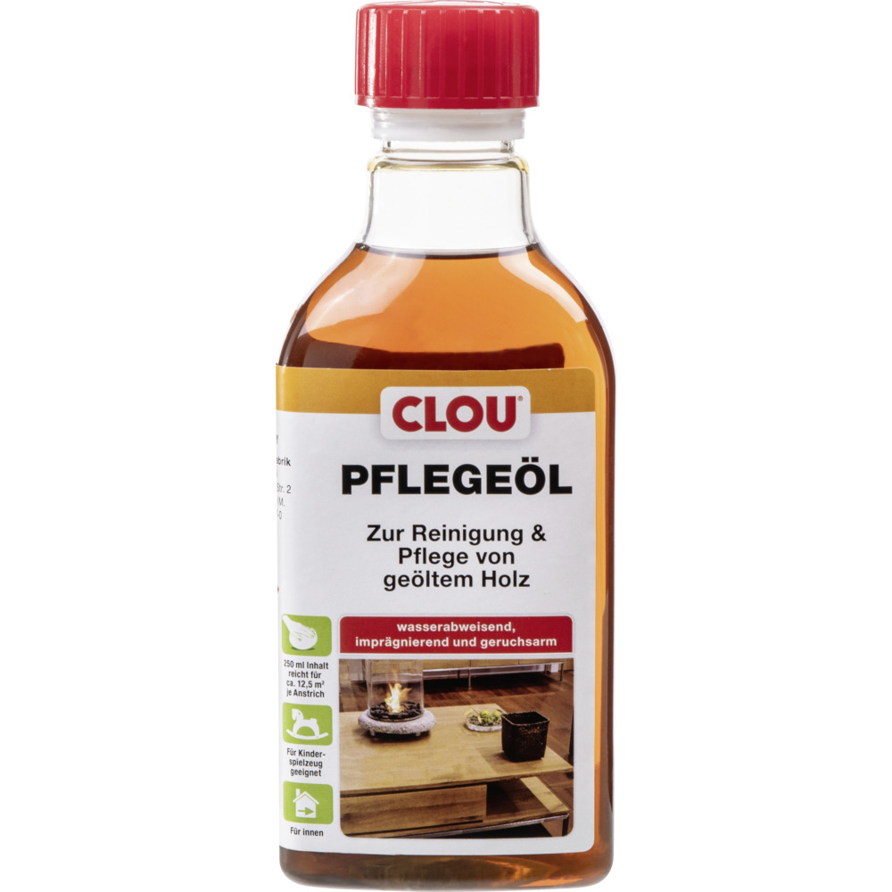 Clou Pflegeöl 250 ml für geöltes Holz