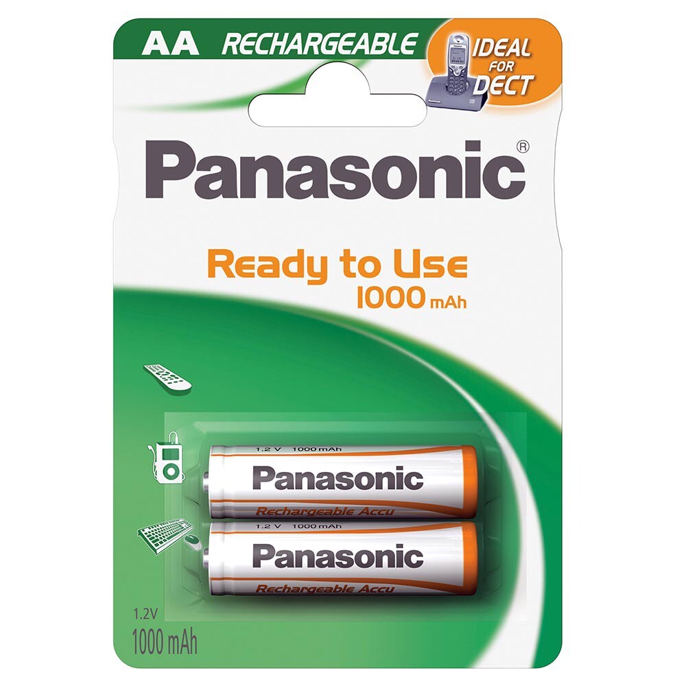 Panasonic Akkus P6P DECT 1000 mAh 2er image number 0