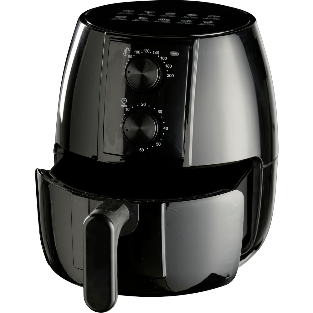 DESKI Heißluftfritteuse 2,5 Liter 1000 Watt