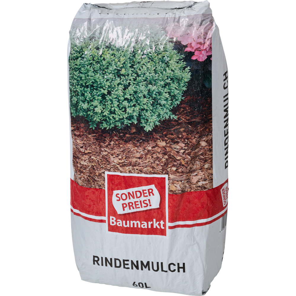 Sonderpreis Baumarkt Rindenmulch 60 Liter aus 100% Nadelholzrinde image number 2