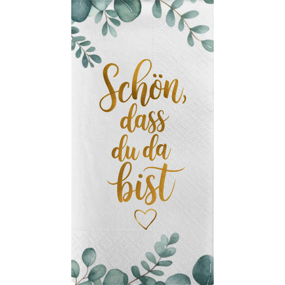 Buffet-Servietten mit Motiv 33 x 33 cm, 16 St&uuml;ck