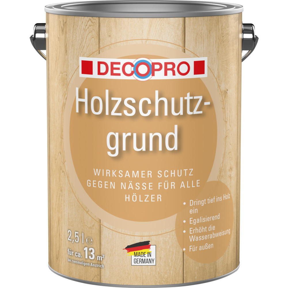 DECOPRO Holzschutzgrund 2,5 Liter farblos image number 0