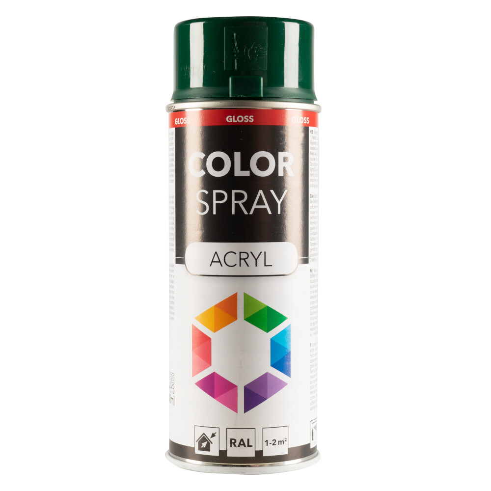 Lackspray glänzend 400 ml Acryl RAL 6005 moosgrün image number 0