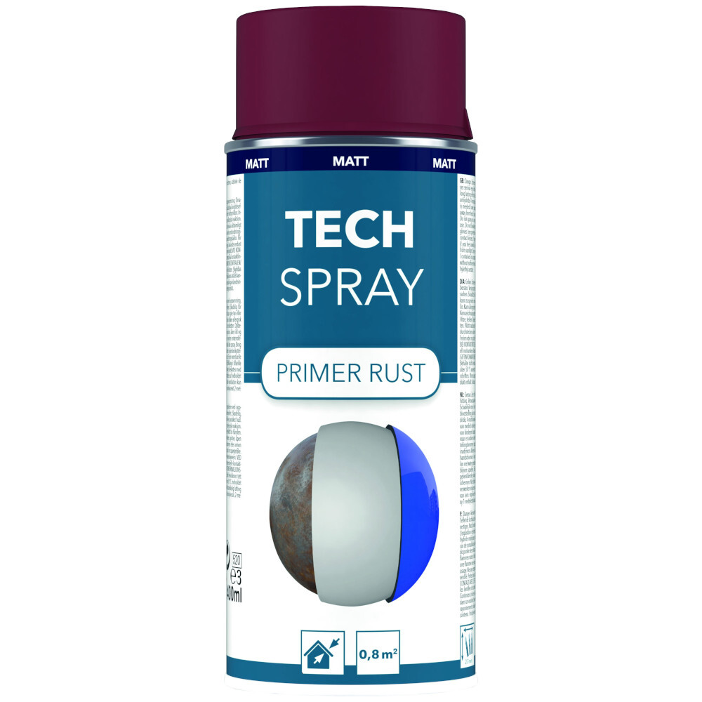 Rostschutzspray 400 ml rotbraun image number 0