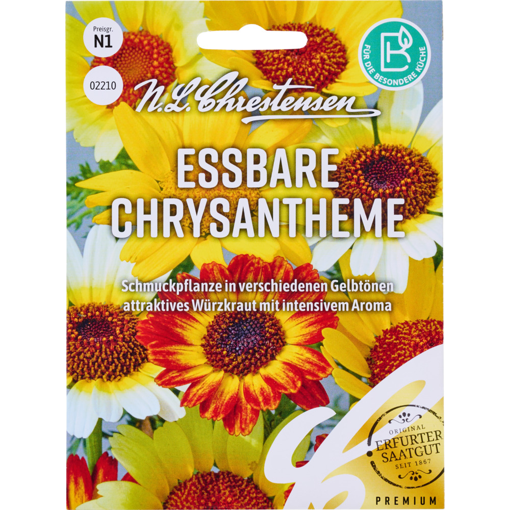 Saatgut Essbare Chrysantheme