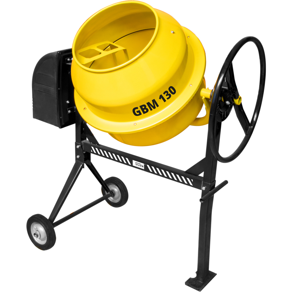 Güde® Betonmischer GBM 130 550 Watt mit 130 Liter Fassungsvermögen