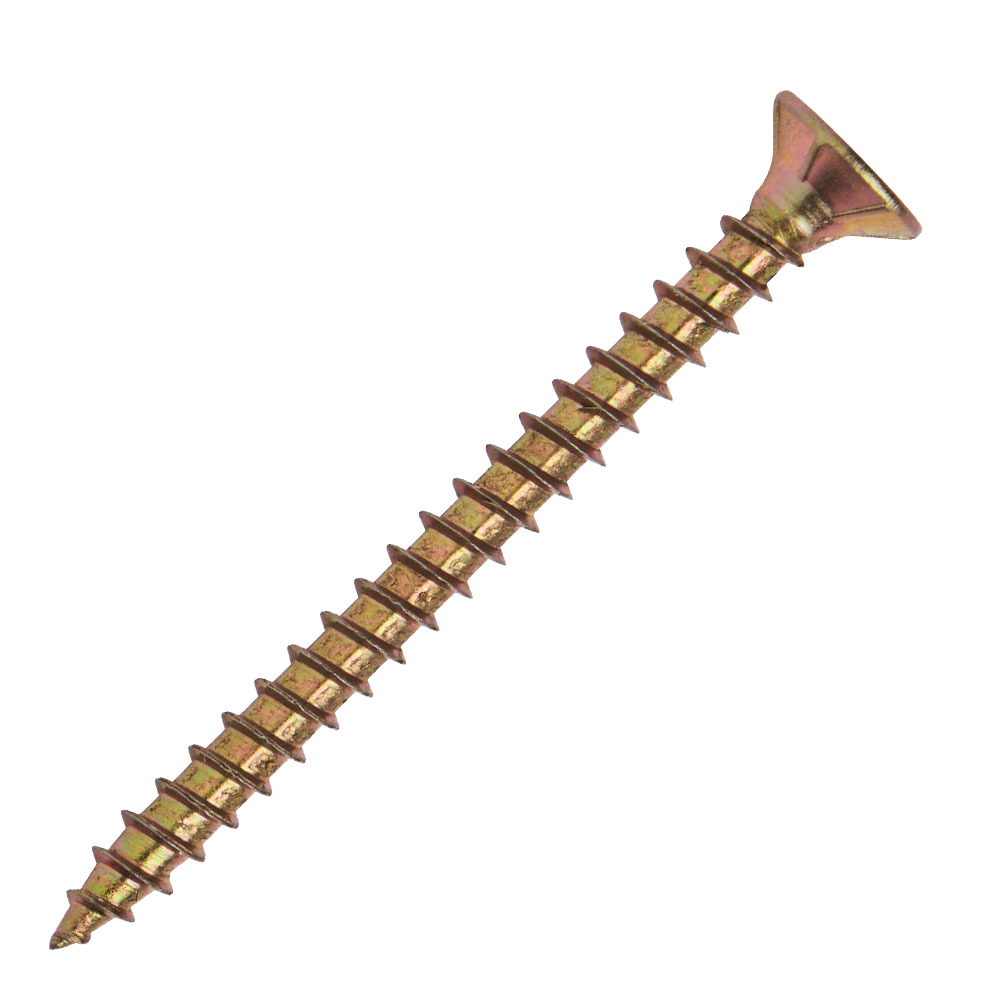 Spanplattenschraube 3,5x40 mm PZ 1kg FISHBULL-Pack Senkkopf Vollgewinde Kreuzschlitz image number 1