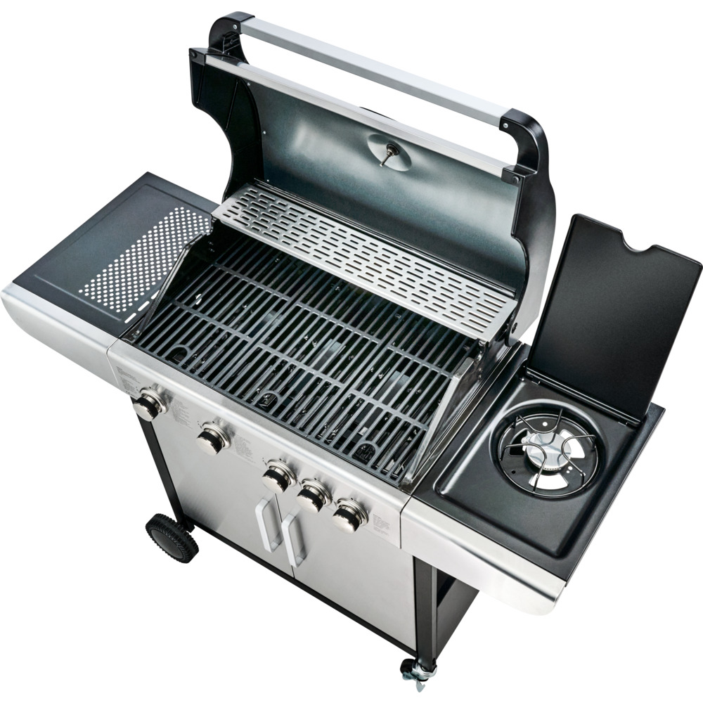 JUSTUS Profi Gasgrill Ares 4 SU mit 4+1 Brennern image number 5
