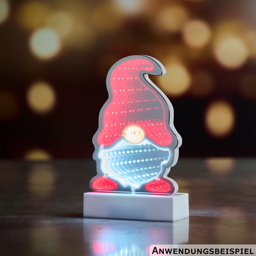 LED-Spiegelleuchte mit 3D-Effekt, 3-fach sortiert image number 5