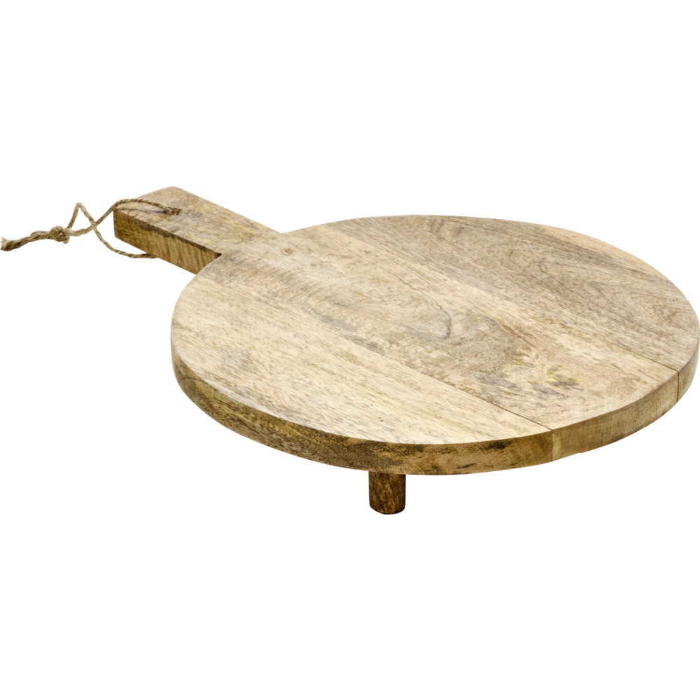 Holztablett rund 30 cm