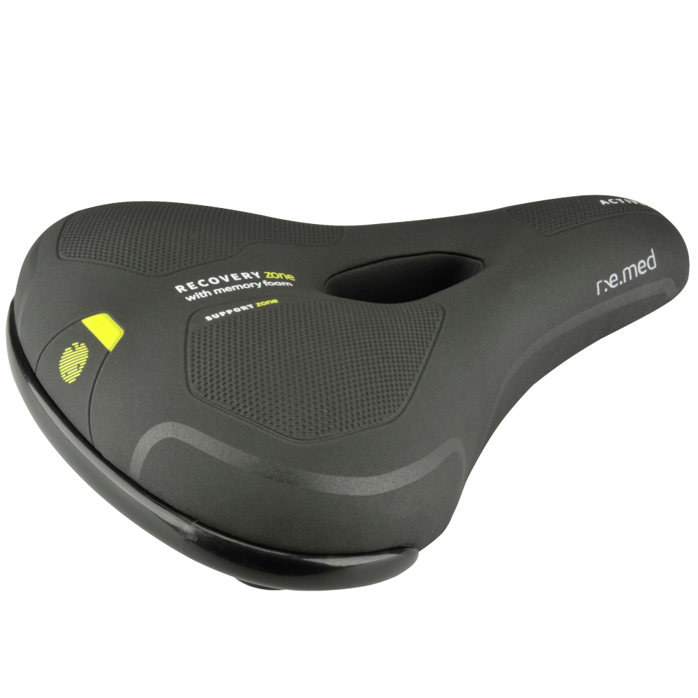 FISCHER Fahrrad Sattel Trekking gepolstert image number 0