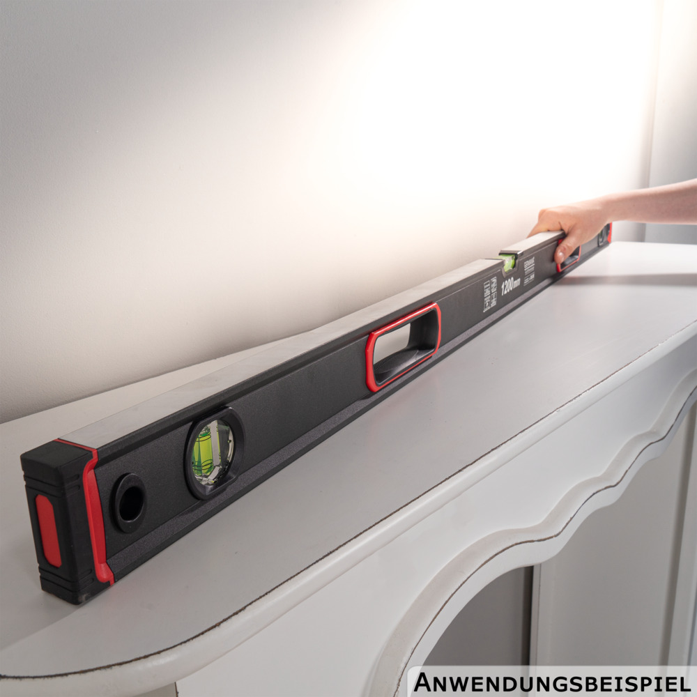 GERMANIA® Wasserwaage schwarz 120 cm Aluminium image number 5