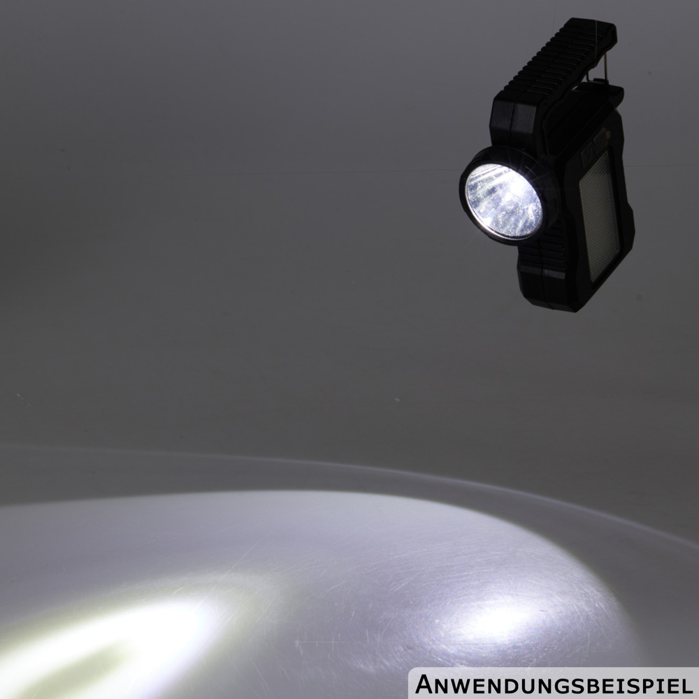 LED-Solar-Campinglampe mit USB-Aufladung image number 7