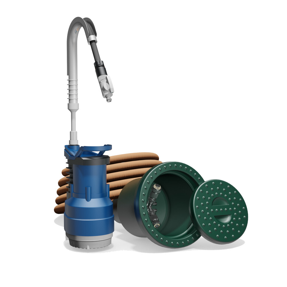 Ausbaupaket Garten ''charmant'', für Regenwasser-Flachtanks