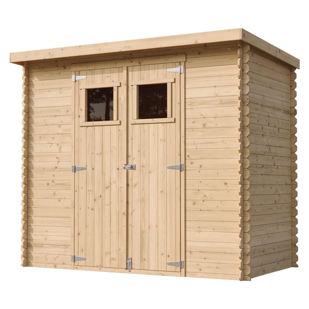 Timbela Geräteschuppen aus Holz mit Boden M310+M310G image number 2