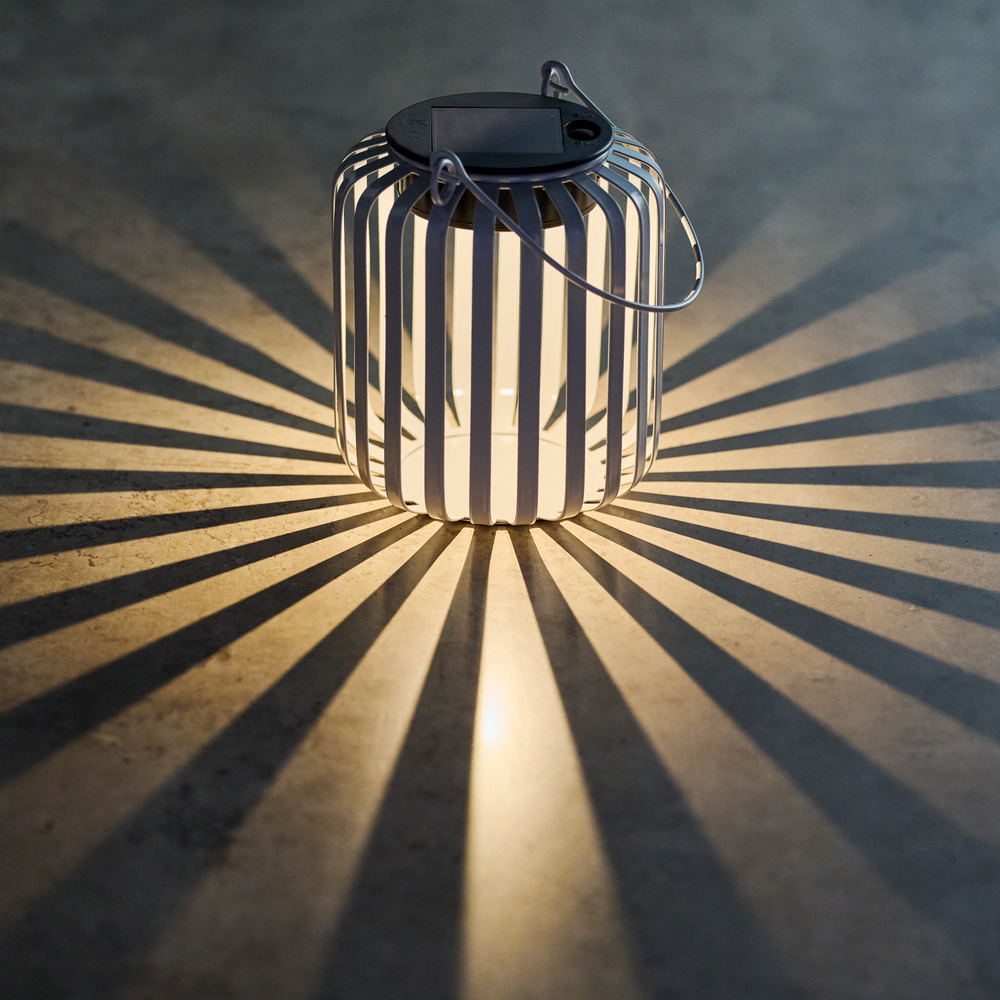 Solar-LED-Laterne Metall, 4-fach sortiert image number 3