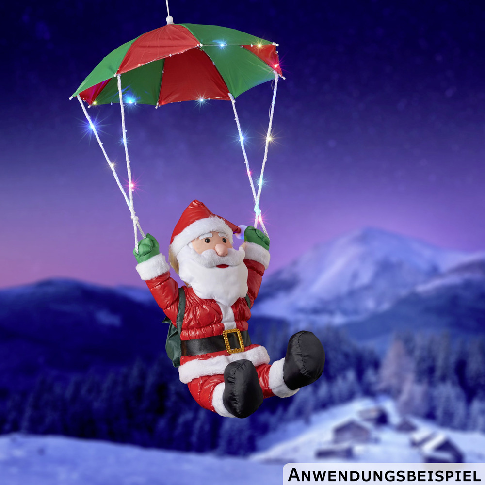 Weihnachtsmann mit LED-Fallschirm 90 cm image number 7