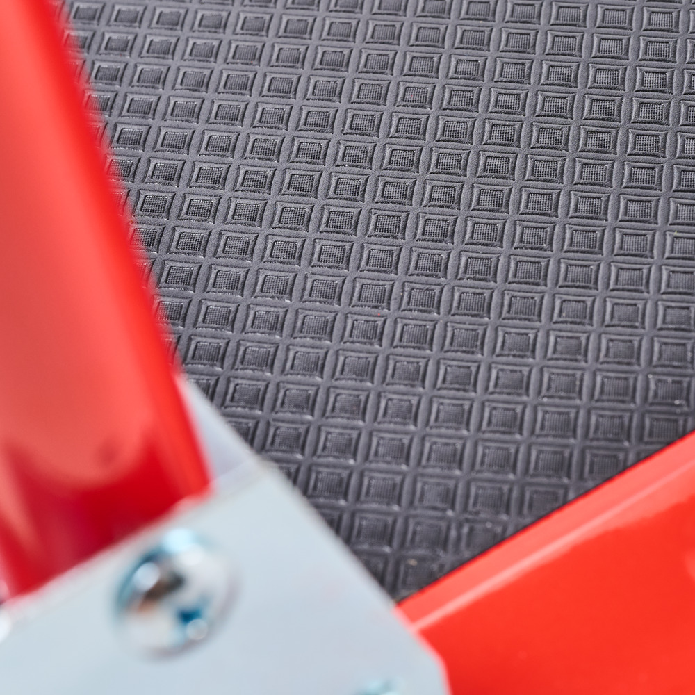 Plattformwagen klappbar 150 kg aus Stahl - rot image number 4