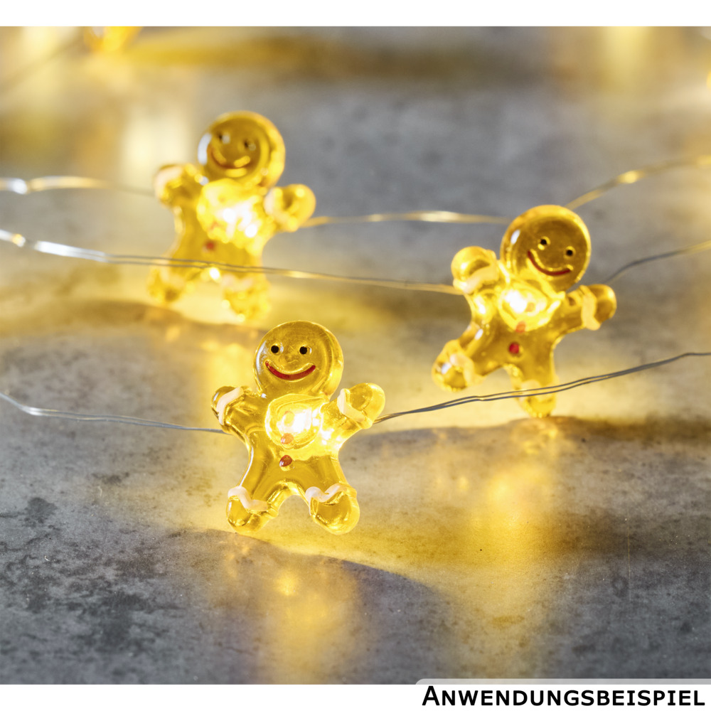 LED-Lichterkette Silberdraht 20 LEDs Designauswahl image number 6