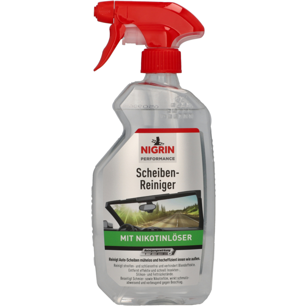 Nigrin Auto-Scheibenreiniger mit Nikotinl&ouml;ser, 500 ml