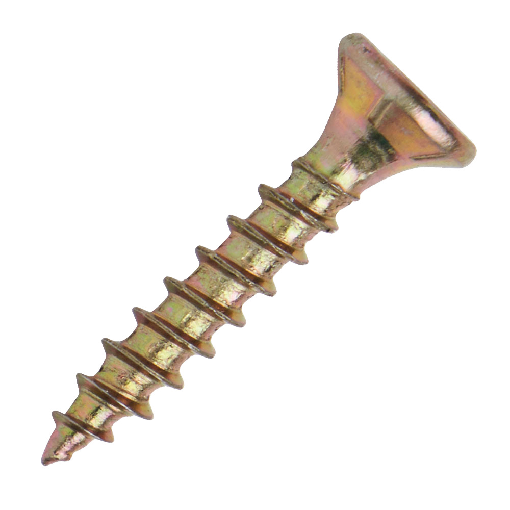 Spanplattenschraube 3,5x20 mm PZ 1kg FISHBULL-Pack Senkkopf Vollgewinde Kreuzschlitz image number 1