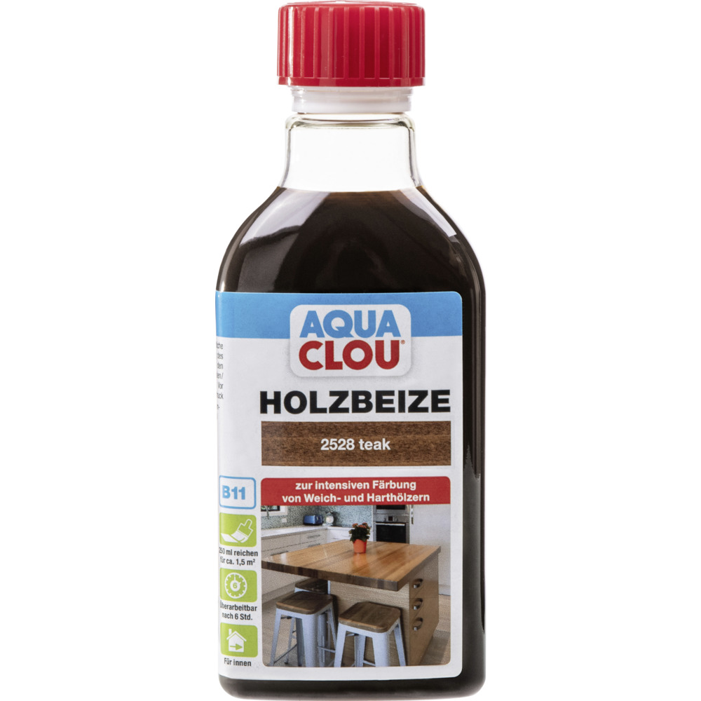 Aqua Clou Holzbeize teak 250 ml
