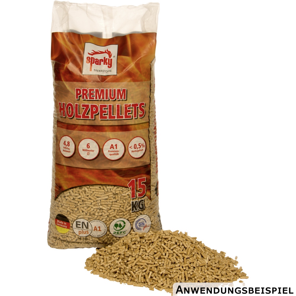 Holzpellets Sparky Premium ENplus A1 15 kg