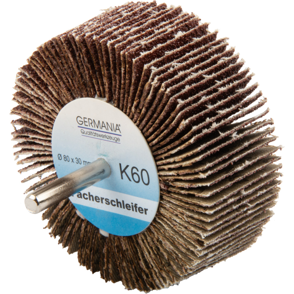 GERMANIA® Fächerschleifer Ø 80 x 30 mm K60